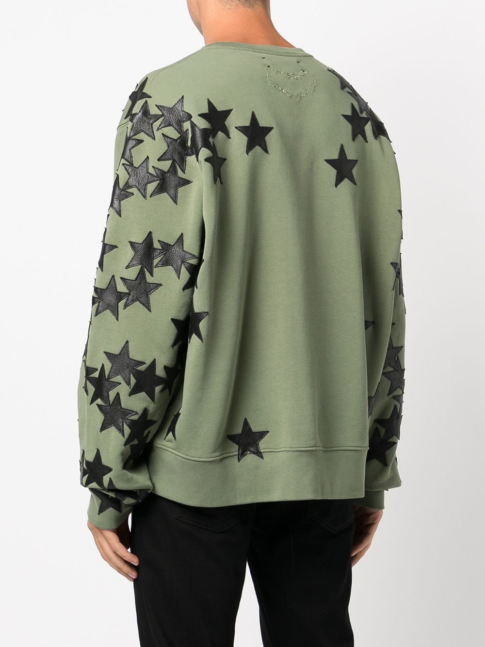AMIRI star-patch long-sleeve sweatshirt - Image 4