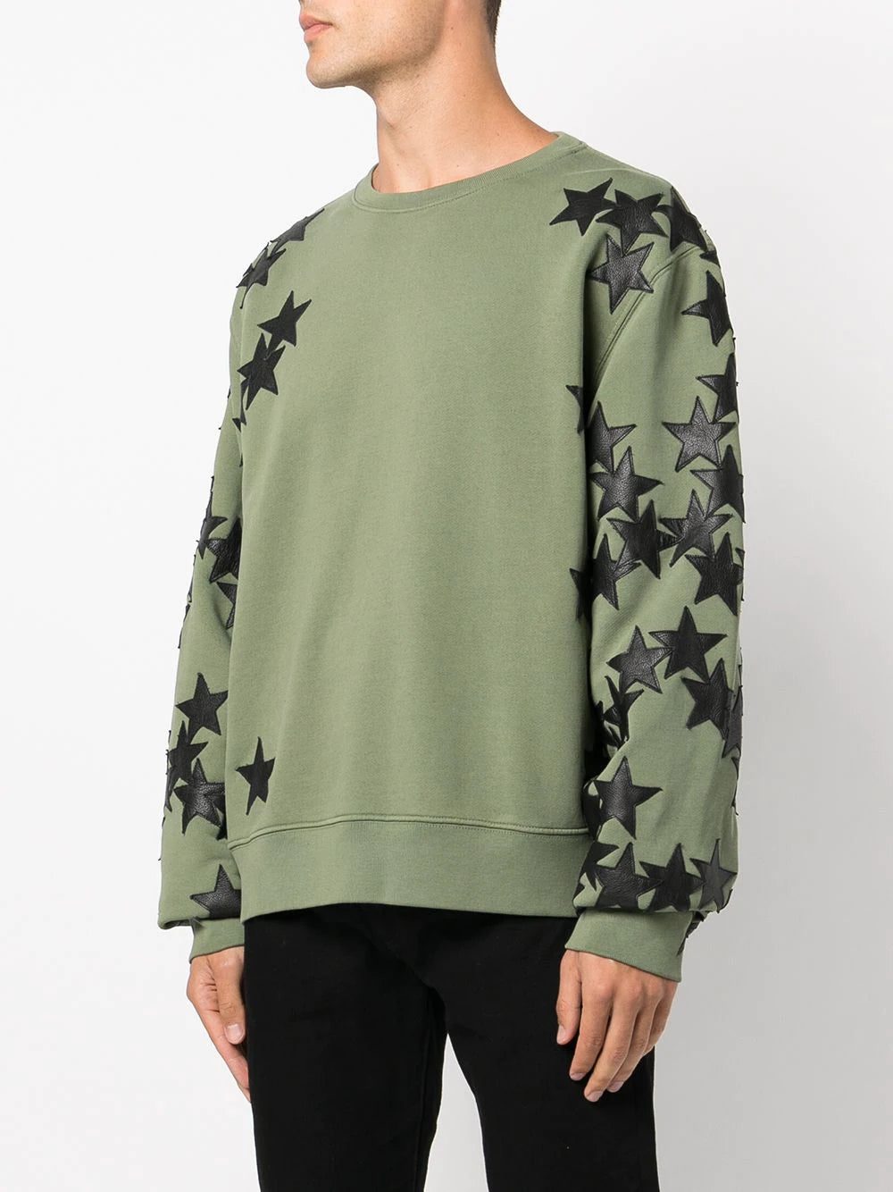 AMIRI star-patch long-sleeve sweatshirt - Image 3