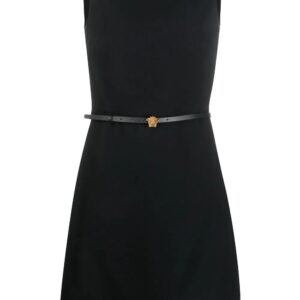 Versace  Medusa-belt mini dress