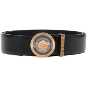 Versace Medusa-buckle detail belt