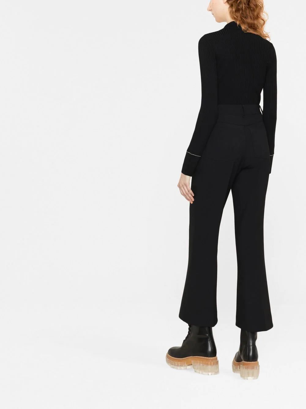 Stella McCartney cropped bootcut trousers - Image 4