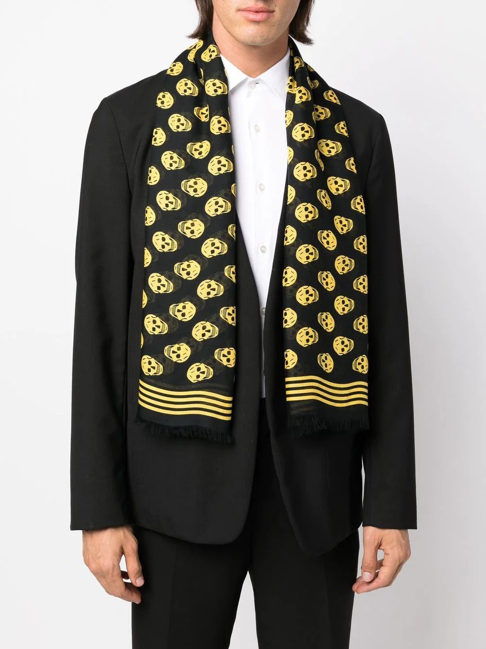 Alexander McQueen skull-print scarf - Image 2