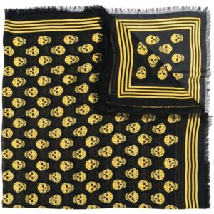 Alexander McQueen  skull-print scarf