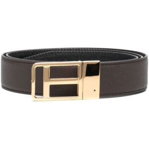 Tom Ford T-logo buckle reversible belt
