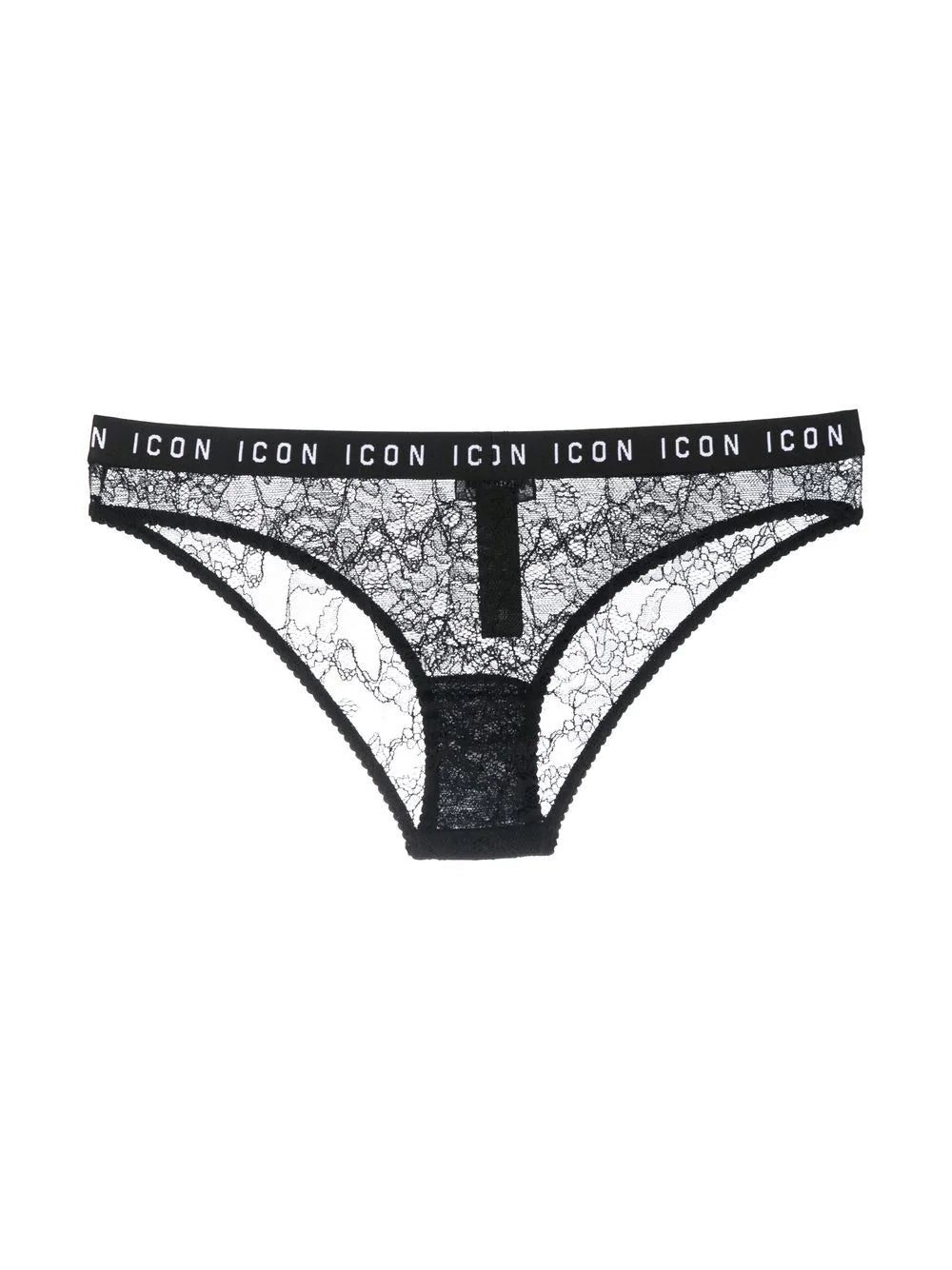 DSQUARED2 lace logo-waist briefs - Image 2