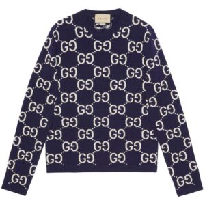 Gucci GG-monogram wool jumper