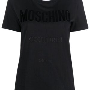 Moschino logo-print cotton T-shirt