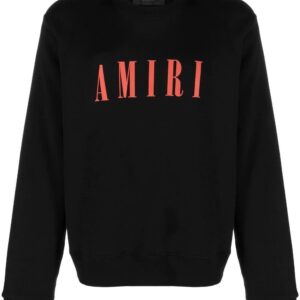 AMIRI logo-print crew-neck sweatshirt