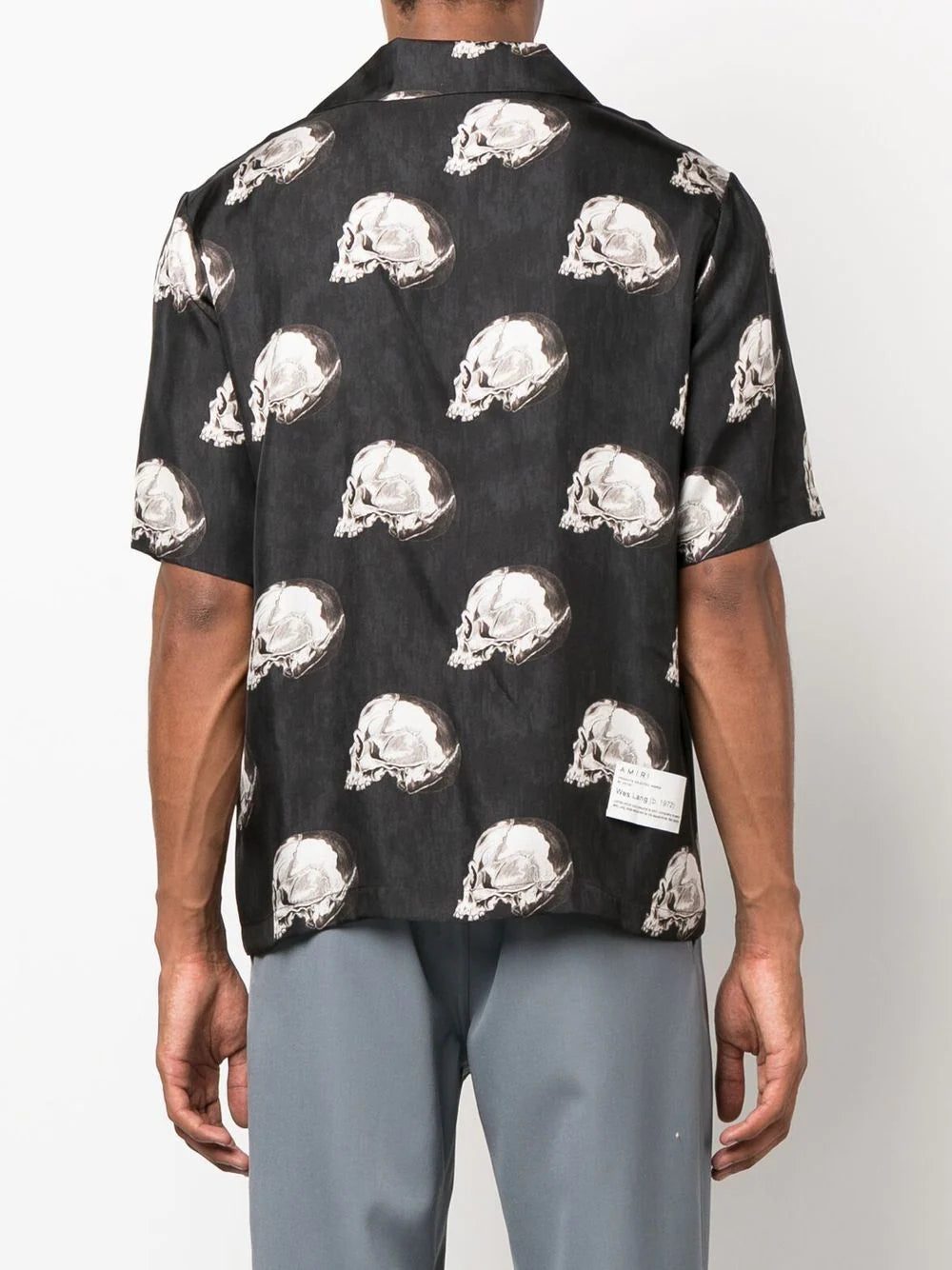 Amiri skull-print silk shirt - Image 4