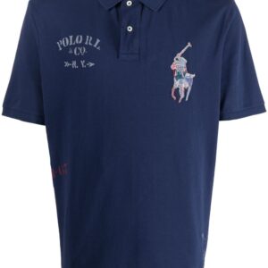 Polo Ralph Lauren  patchwork-logo polo shirt