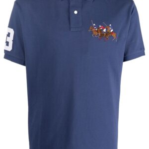 Polo Ralph Lauren embroidered-logo cotton polo shirt