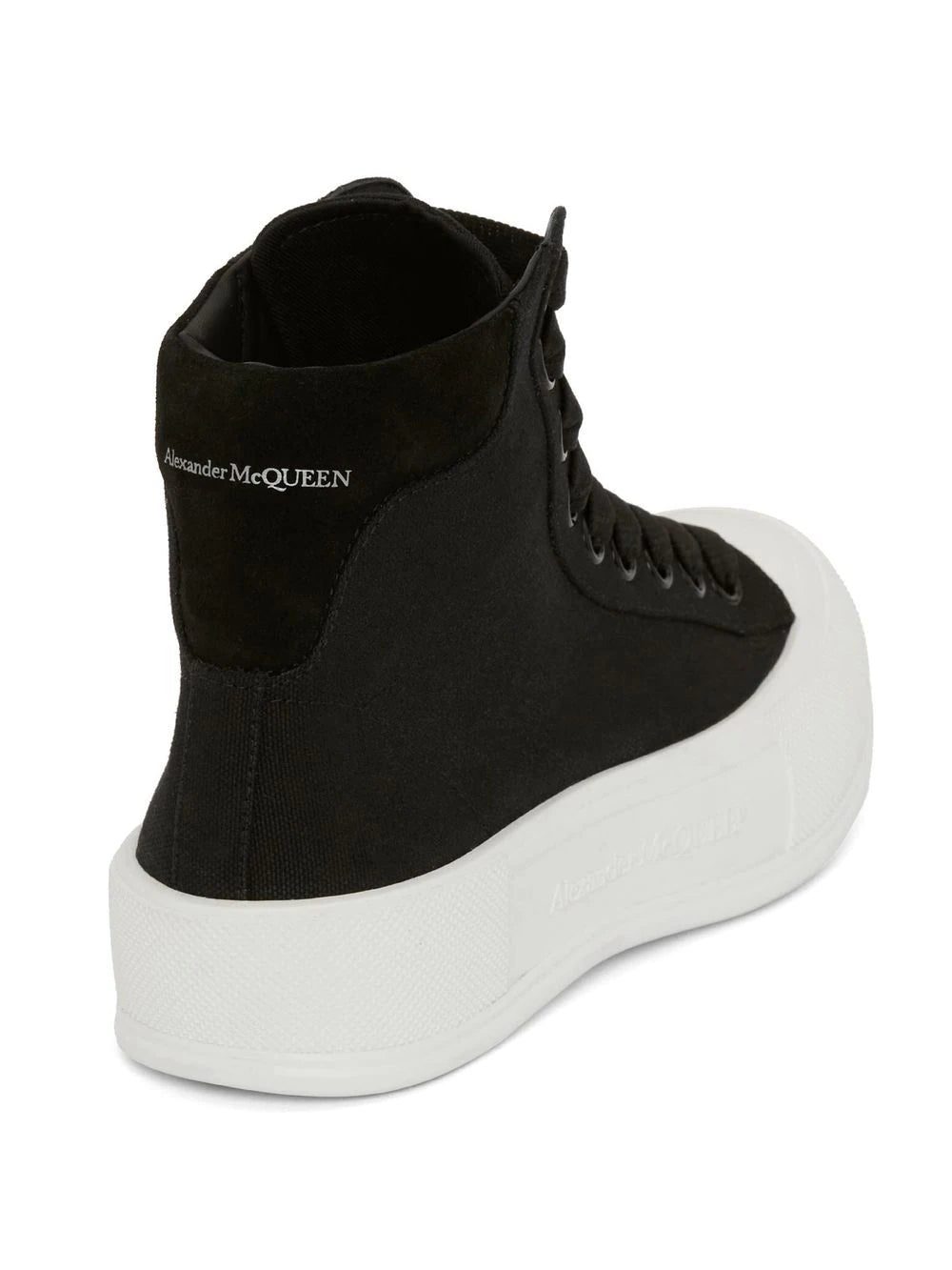 Alexander McQueen Deck Plimsoll high-top sneakers - Image 3