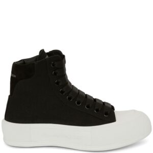 Alexander McQueen Deck Plimsoll high-top sneakers