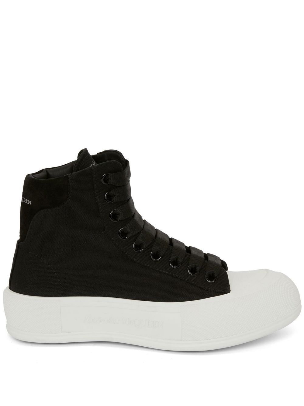 Alexander McQueen Deck Plimsoll high-top sneakers