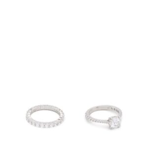 Swarovski Constella Princess-cut rings