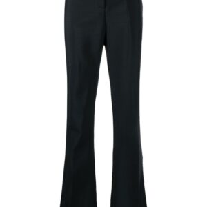 Versace flared low-rise trousers