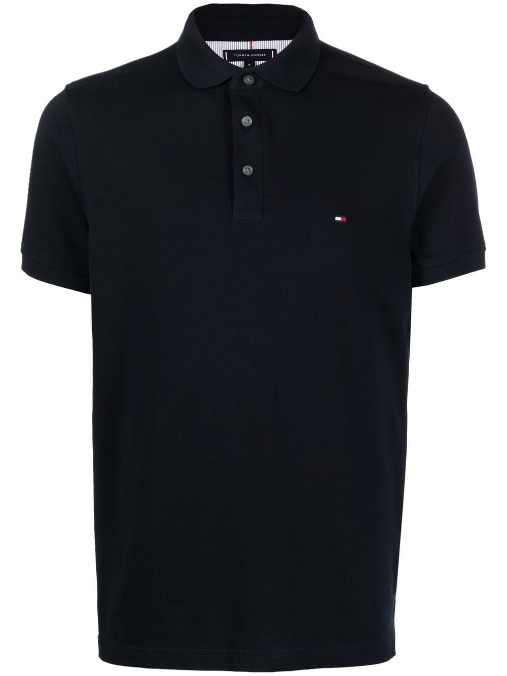 Tommy Hilfiger embroidered-logo polo shirt