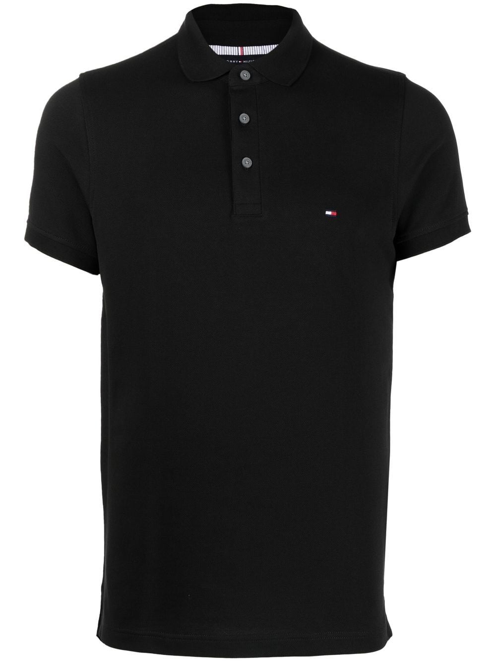 Tommy Hilfiger embroidered-logo polo shirt