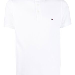 Tommy Hilfiger embroidered-logo polo shirt