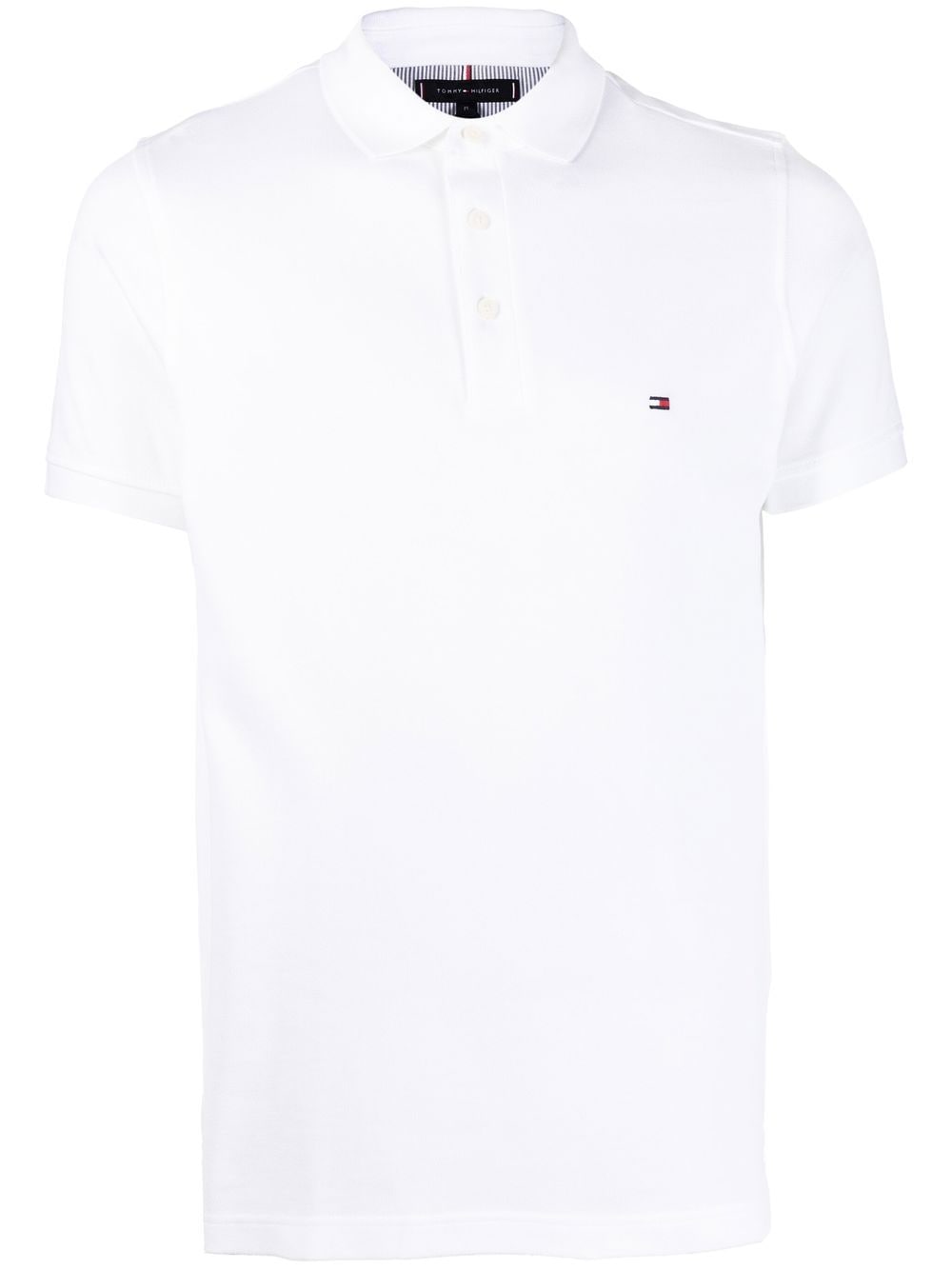 Tommy Hilfiger embroidered-logo polo shirt