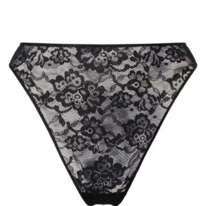 Oséree  floral-lace high waisted briefs
