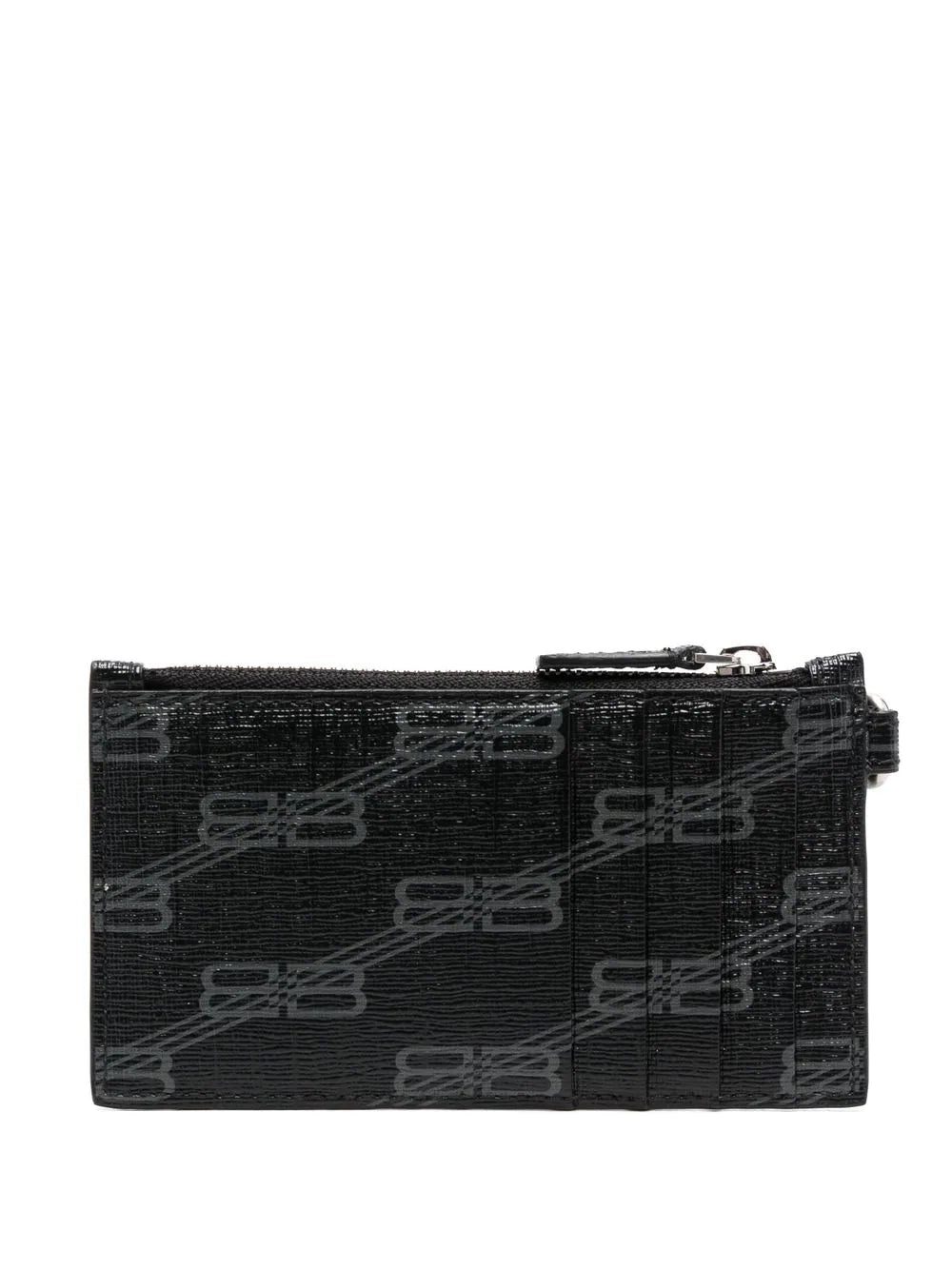 Balenciaga BB logo-print wallet - Image 2