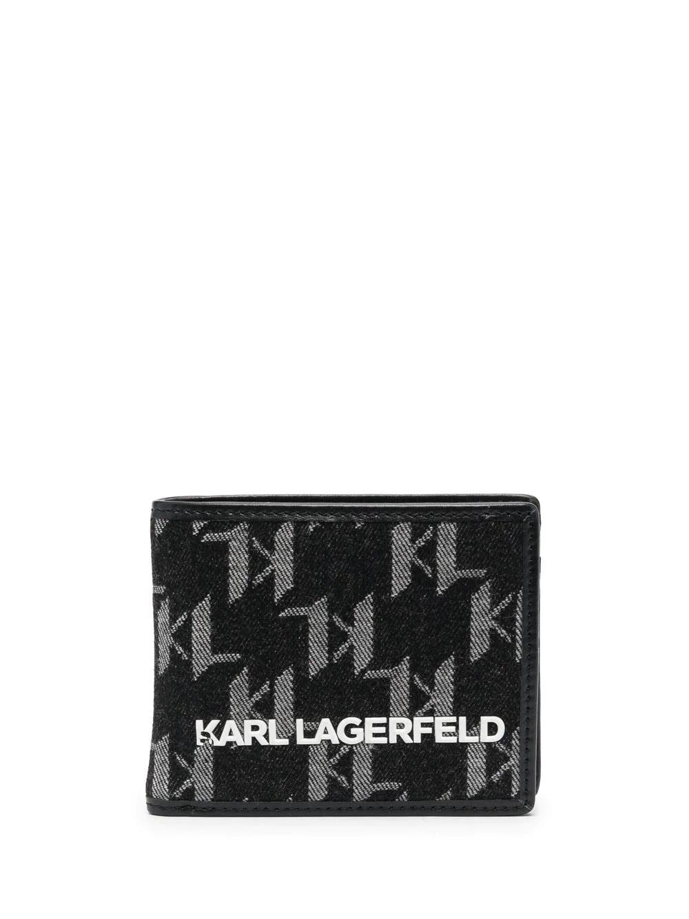Karl Lagerfeld K/Otto monogram-print wallet