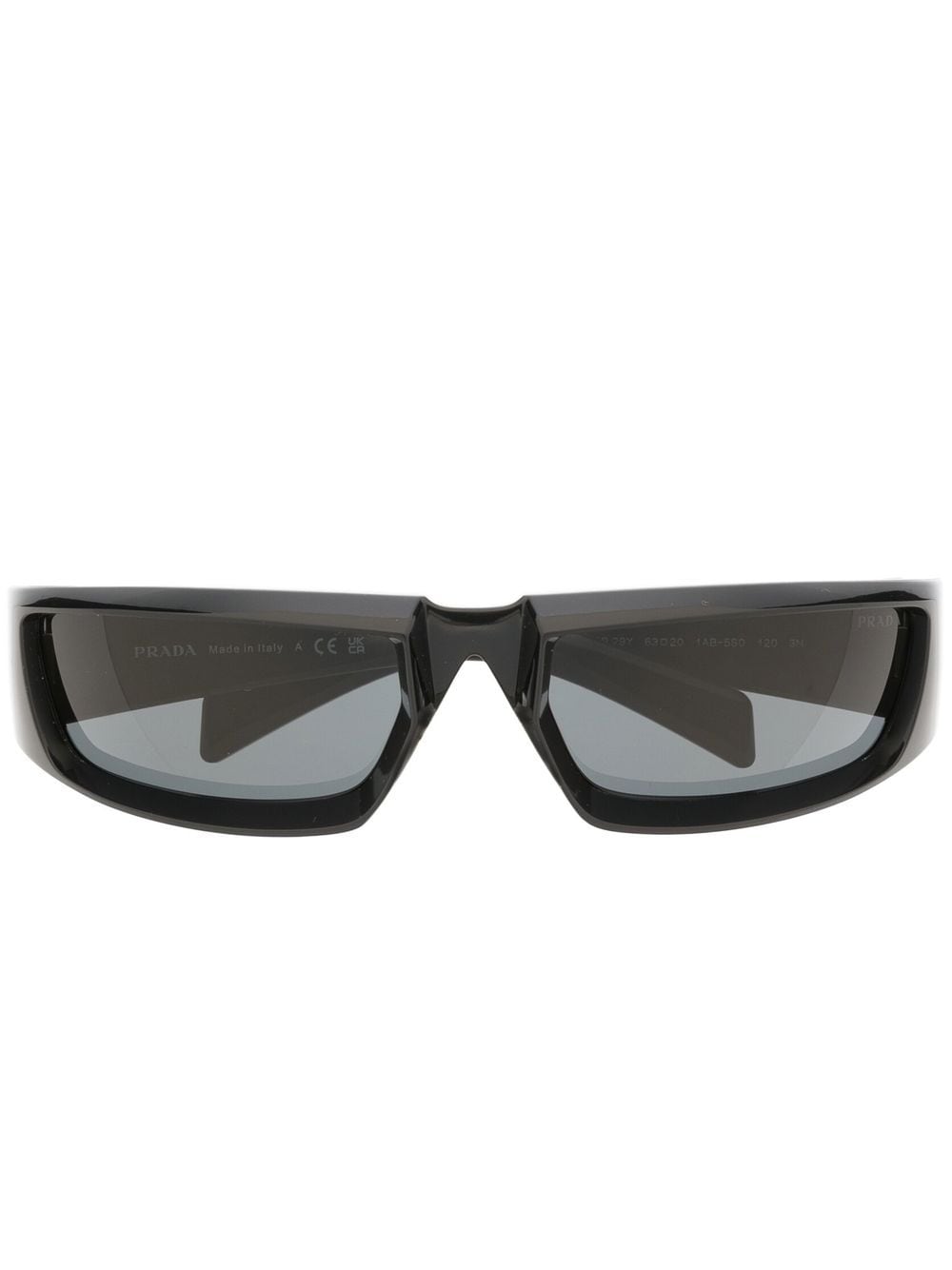 Prada Eyewear logo-print square-frame sunglasses