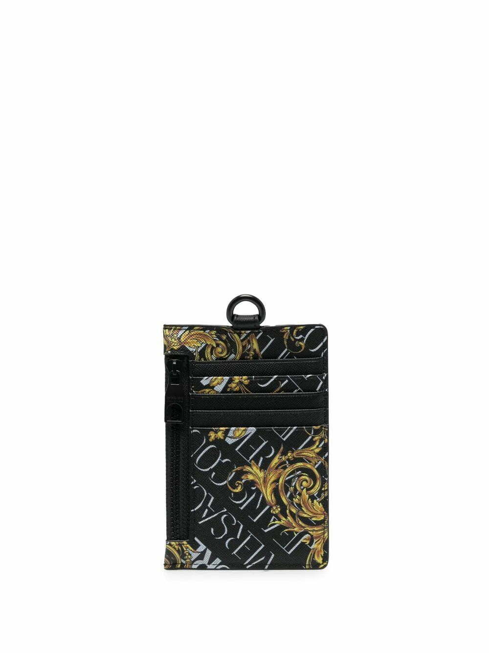 Versace Jeans Couture logo-print cardholder - Image 2