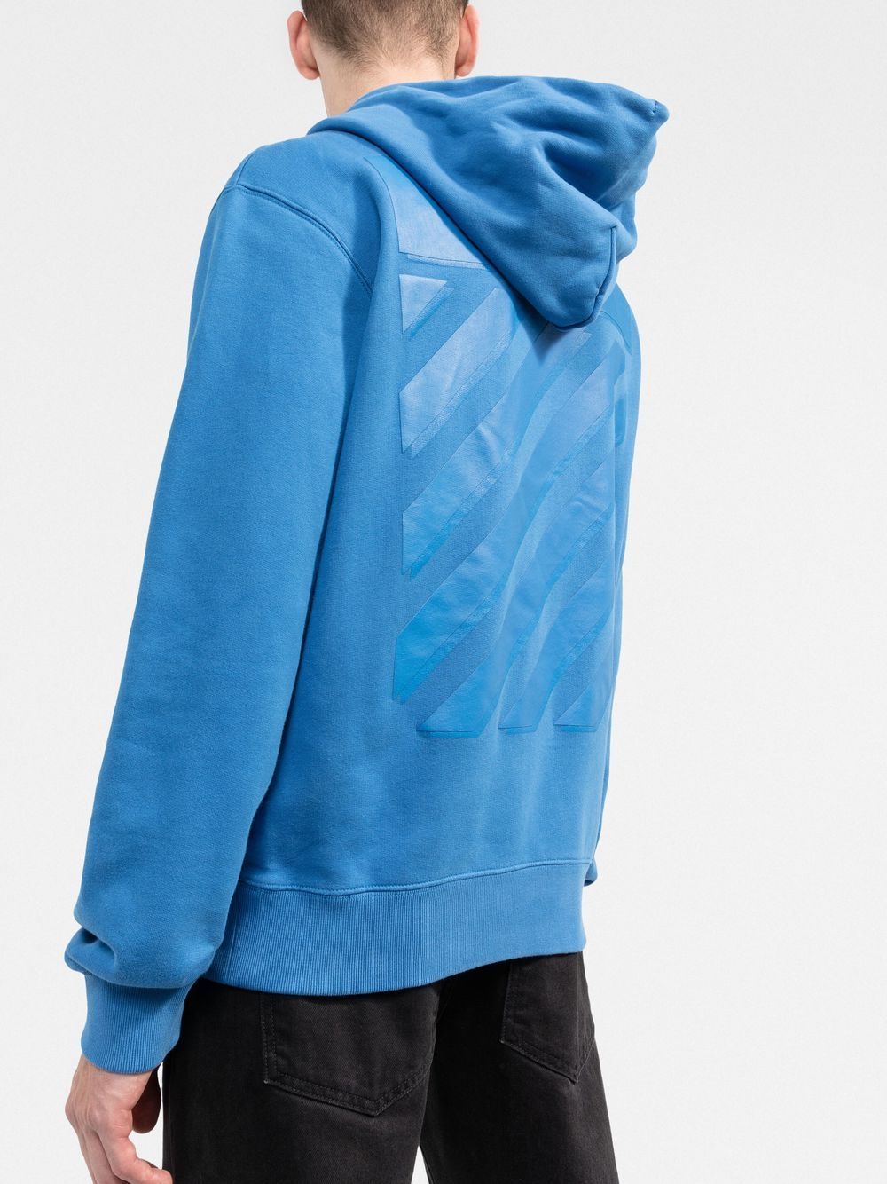 Off-White Arrows logo-print pullover hoodie - Image 3