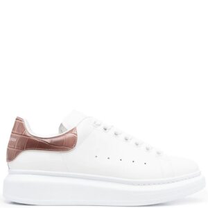 Alexander Mcqueen crocodile-effect low-top sneakers