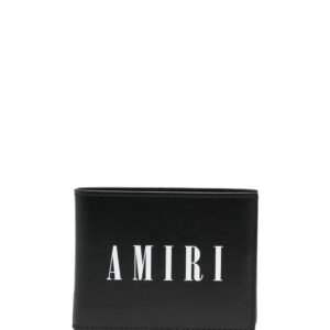 AMIRI  logo-print leather wallet