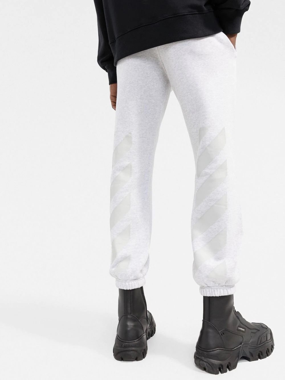 Off-White melangé-effect track pants - Image 3