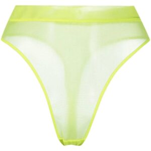 Maison Close high-waisted sheer thong