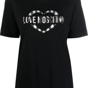 Love Moschino logo-print short-sleeve T-shirt