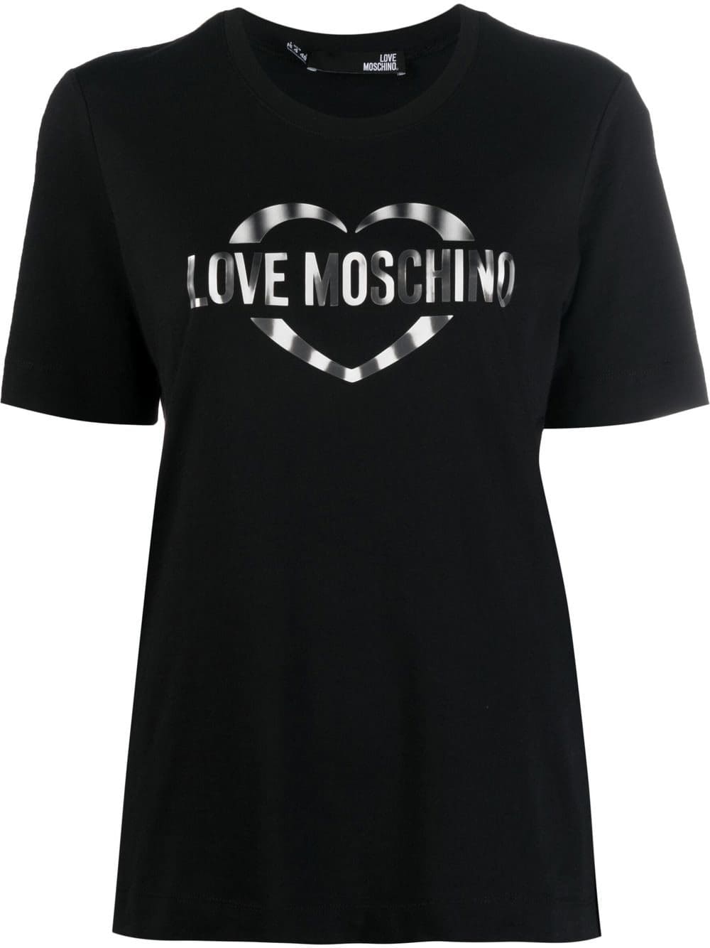 Love Moschino logo-print short-sleeve T-shirt