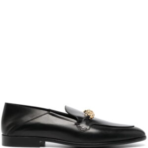 Versace Medusa chain-detail leather loafers