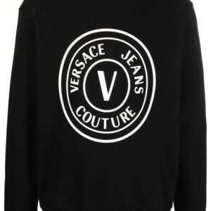 Versace Jeans Couture  logo-print cotton sweatshirt