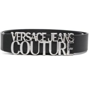 Versace logo lettering belt