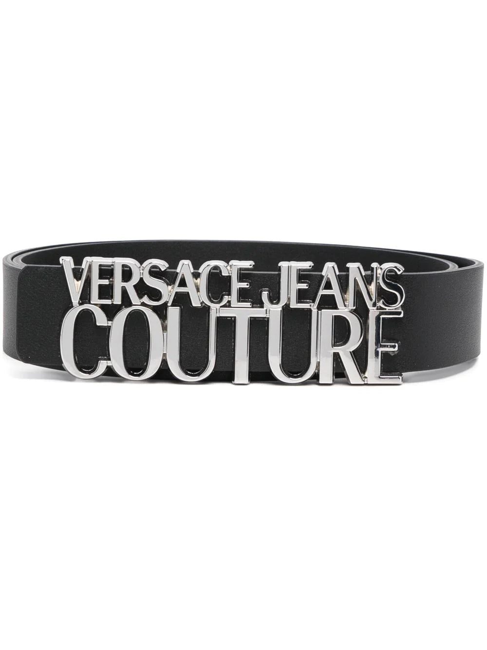 Versace logo lettering belt