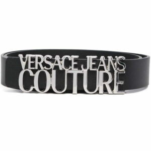 Versace logo lettering belt