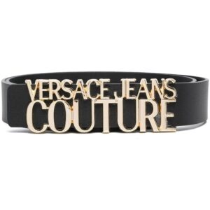 Versace logo lettering belt