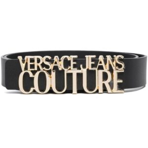 Versace logo lettering belt