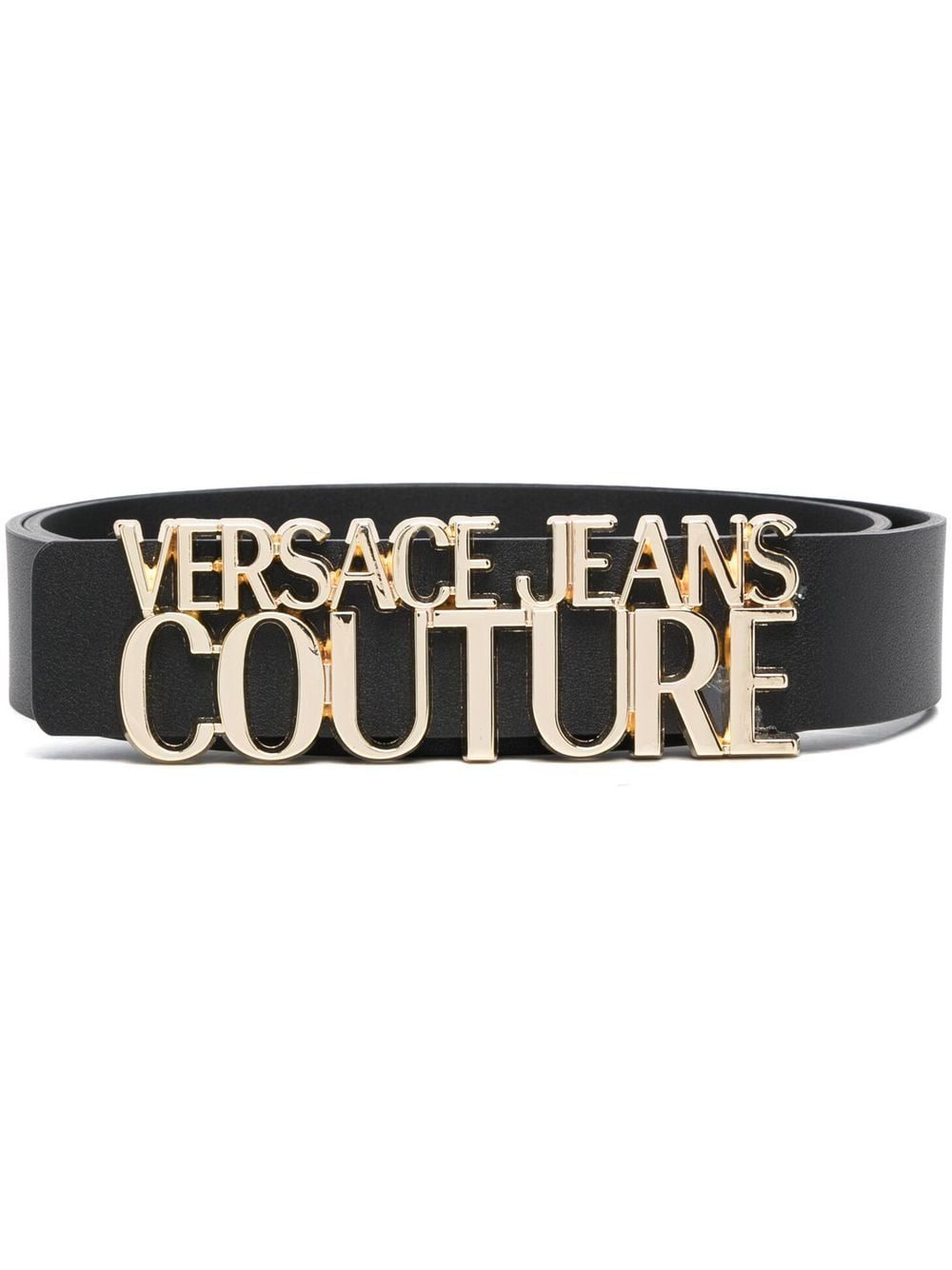 Versace logo lettering belt