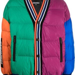 Dsquared2  colour block padded jacket