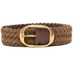 Tom Ford woven leather belt