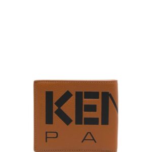 Kenzo  logo-print bi-fold wallet