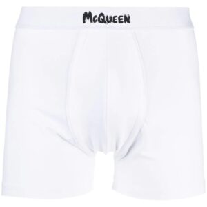 Alexander McQueen Graffiti-logo boxer briefs