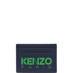 Kenzo  logo-print leather cardholder