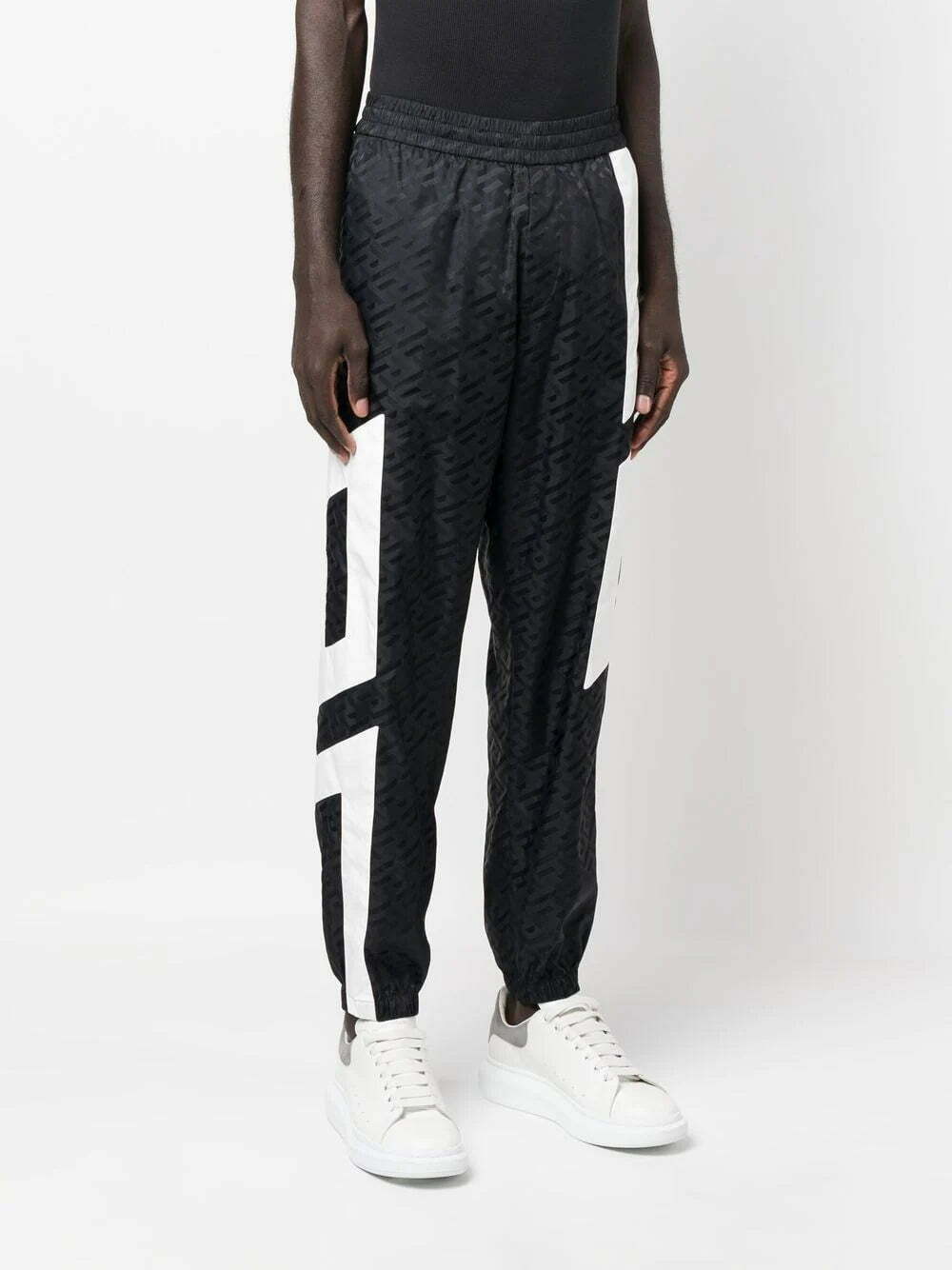 Versace logo-print track pants - Image 3